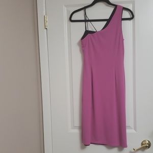 Express Reversible One shoulder dress